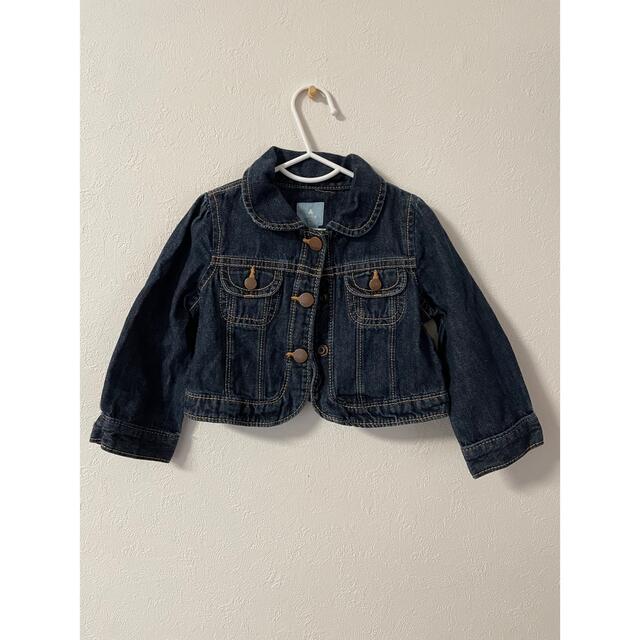 babyGAP(ベビーギャップ)のデニムジージャン　サイズ80 キッズ/ベビー/マタニティのベビー服(~85cm)(ジャケット/コート)の商品写真