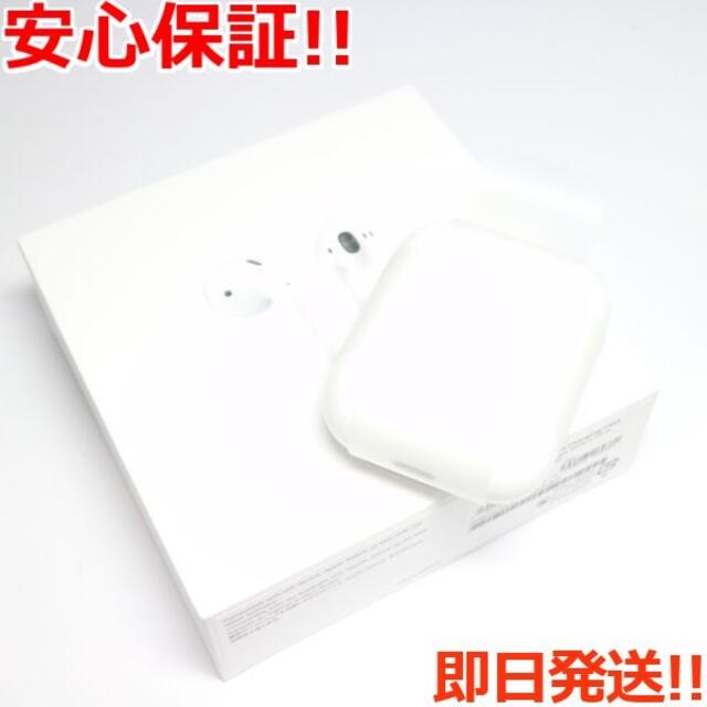 激安直営店 新品 - Apple Airpods ホワイト 第2世代 ヘッドフォン+イヤフォン