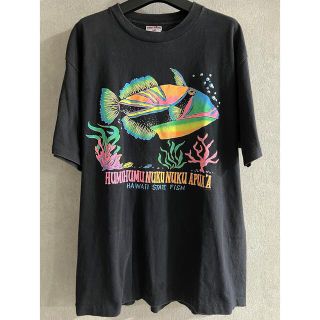 ヘインズ(Hanes)の90s Vintage T Hawaii State Fish Vacation(Tシャツ/カットソー(半袖/袖なし))