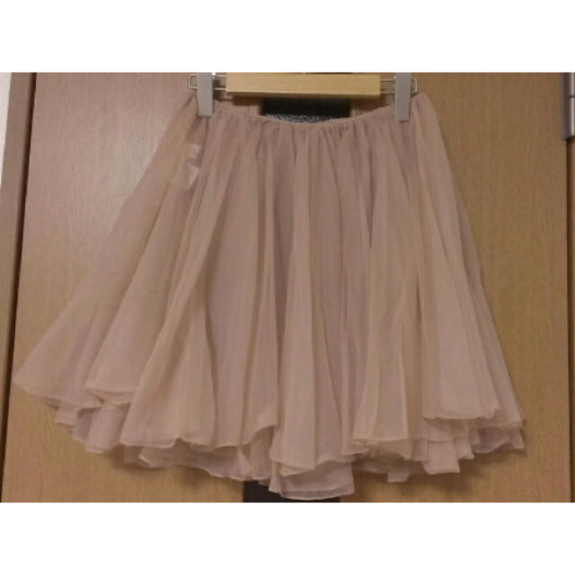 SNIDEL(スナイデル)のスナイデル チュールスカート ピンク レディースのスカート(ひざ丈スカート)の商品写真