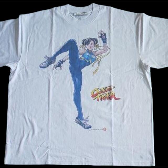 Onitsuka Tiger ストリートファイター 春麗 チュンリー Tシャツ - トップス Onitsuka Tiger ストリートファイター 春麗 チュンリー Tシャツ - トップス