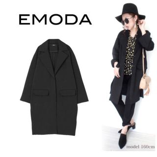 エモダ(EMODA)のエモダ ワイドスリットコート(ロングコート)