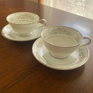 ノリタケ(Noritake)のノリタケコーヒーカップ&ソーサー　ペア(食器)