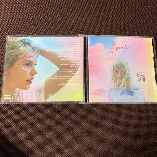 Taylor Swift テイラースウィフト  Lover エンタメ/ホビーのCD(ポップス/ロック(洋楽))の商品写真