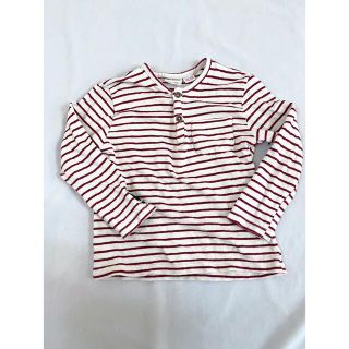 ザラキッズ(ZARA KIDS)のZARA ボーダーロンT(Tシャツ/カットソー)