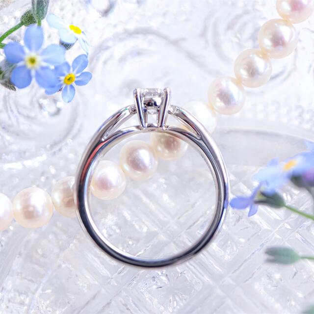 専用です。VanCleef&Arpels  0.33ct DVVS1 レディースのアクセサリー(リング(指輪))の商品写真