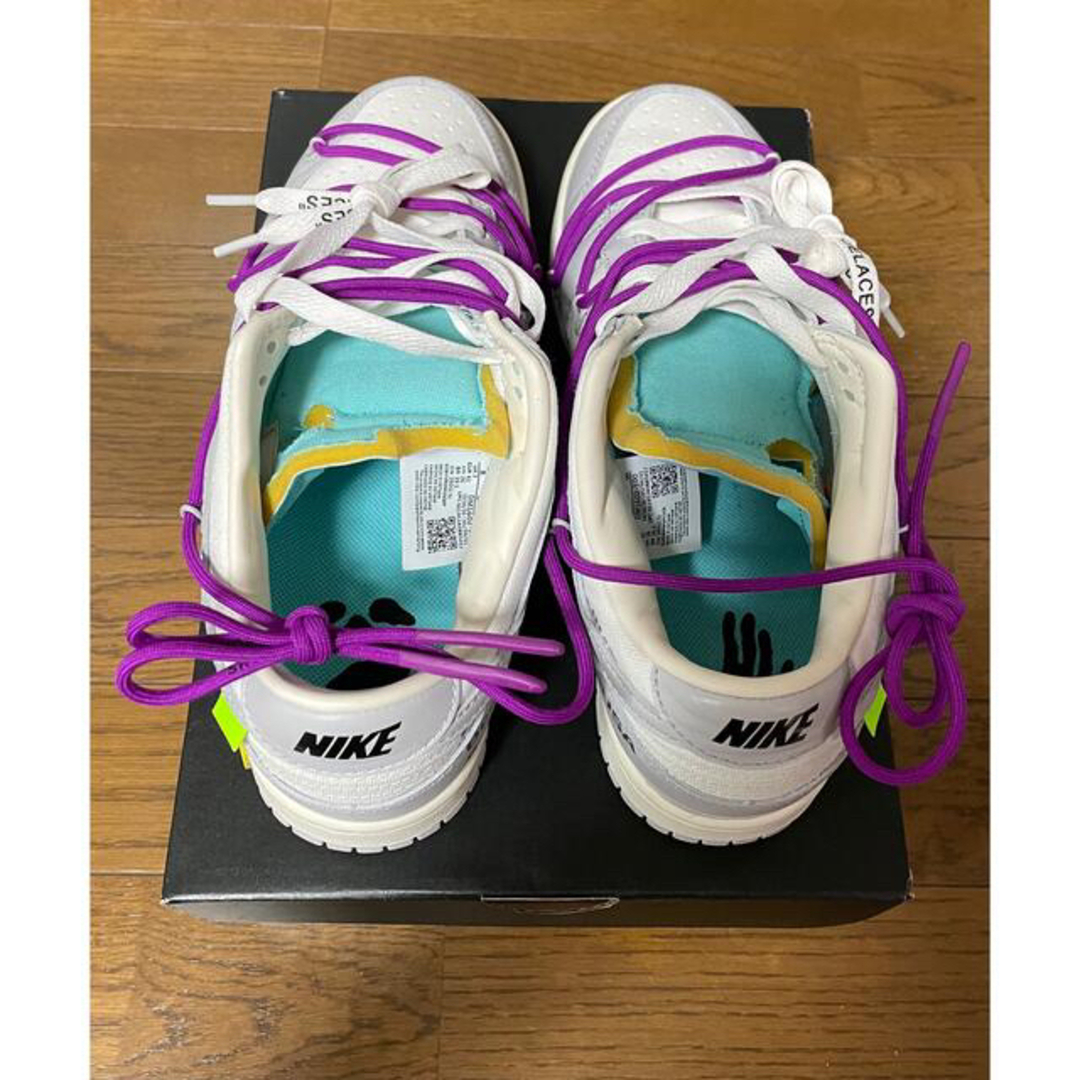 OFF-WHITE(オフホワイト)のOFF-WHITE × NIKE DUNK LOW 1 OF 50 "21" メンズの靴/シューズ(スニーカー)の商品写真