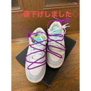 オフホワイト(OFF-WHITE)のOFF-WHITE × NIKE DUNK LOW 1 OF 50 "21"(スニーカー)