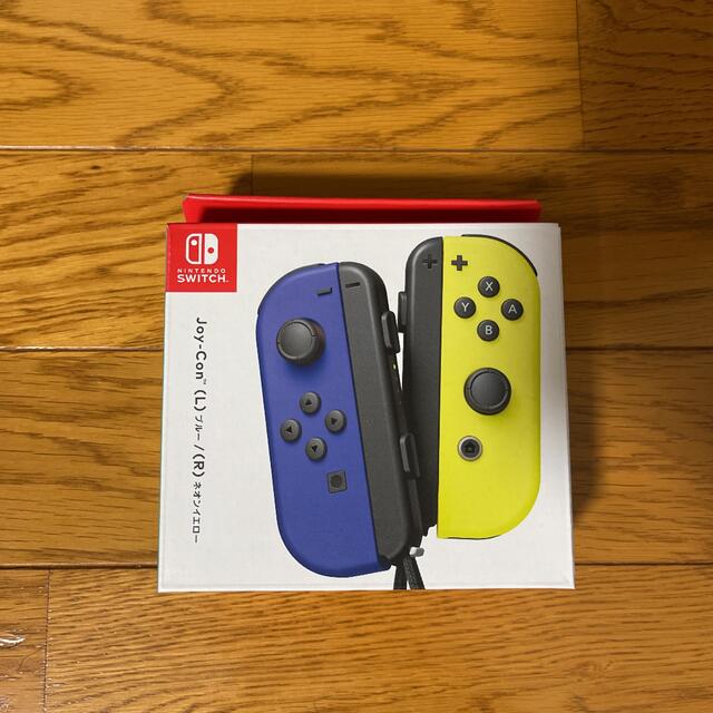 1個Joy-ConストラップNintendo JOY-CON (L)/(R) ブルー/ネオンイエロー