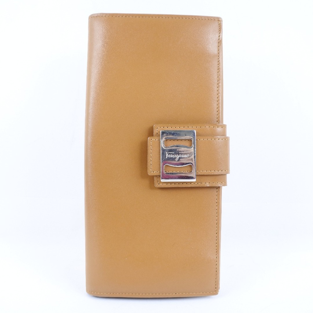 Salvatore Ferragamo】サルヴァトーレフェラガモ レザー 茶 レディース ...