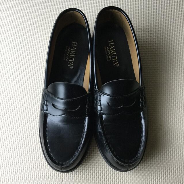 HARUTA(ハルタ)のHARUTA  ローファー 黒  26㎝ レディースの靴/シューズ(ローファー/革靴)の商品写真
