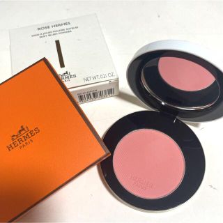 エルメス(Hermes)の美品　HERMES ローズ・エルメス チーク 28 ローズ・プリュム(チーク)