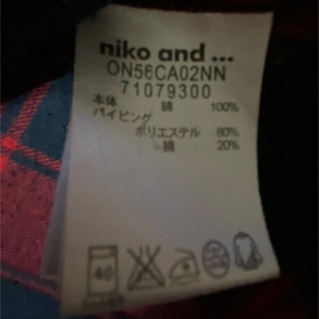 niko and...(ニコアンド)のニコアンド　ネルシャツ レディースのトップス(シャツ/ブラウス(長袖/七分))の商品写真