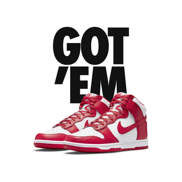 NIKE - Nike Dunk Championship White and Redの通販 by AG STORE's