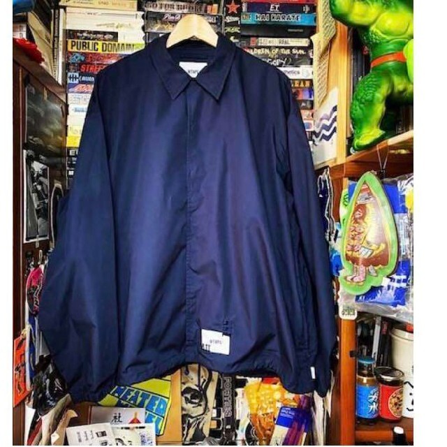 W)taps(ダブルタップス)の新品♪（L）WTAPS AMIMIA JACKET A.H.SSZ /NAVY③ メンズのジャケット/アウター(ブルゾン)の商品写真