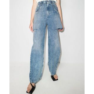 マルタンマルジェラ(Maison Martin Margiela)の4/21まで出品 Maison margiela デニム 加工ジーンズ 38(デニム/ジーンズ)