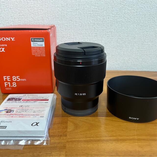 SONY(ソニー)のSONY (ソニー) FE85mmF1.8 SEL85F18 超美品 スマホ/家電/カメラのカメラ(レンズ(単焦点))の商品写真