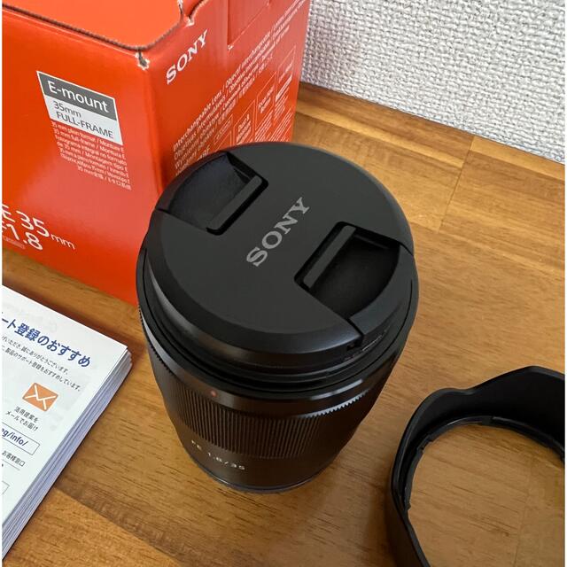 SONY(ソニー)のSONY ソニー FE35mmF1.8 SEL35F18F フィルター付き超美品 スマホ/家電/カメラのカメラ(レンズ(単焦点))の商品写真