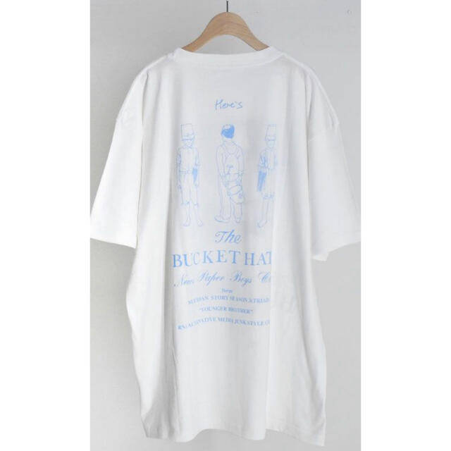 RNA(アールエヌエー)のRNA バケットハッツBIGTシャツ レディースのトップス(Tシャツ(半袖/袖なし))の商品写真