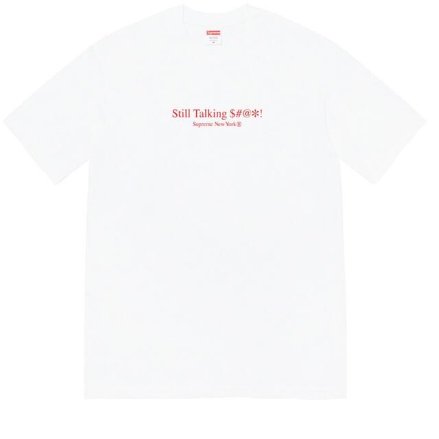 Supreme Still Talking Tee "White"/ Large 1