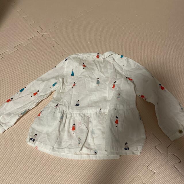 ZARA(ザラ)のブラウス90 キッズ/ベビー/マタニティのキッズ服女の子用(90cm~)(ブラウス)の商品写真