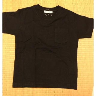 新品　子供用黒色Tシャツ110cm(Tシャツ/カットソー)