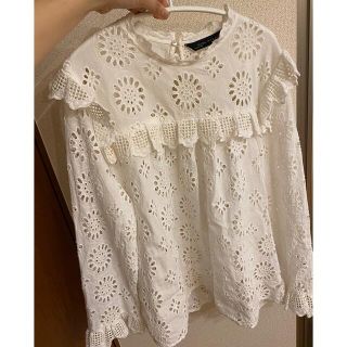 ザラ(ZARA)のZARA レースブラウス(シャツ/ブラウス(長袖/七分))