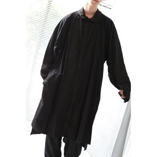 Yohji Yamamoto 18AW 製品染め シャツコート117身幅