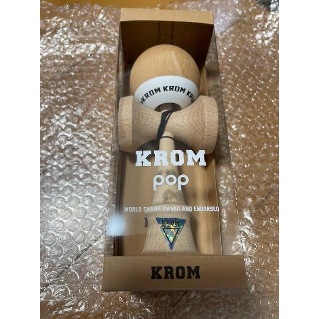 クロム ポップ KROM Kendama けん玉 KROM POP 16センチ エンタメ/ホビーのエンタメ その他(その他)の商品写真