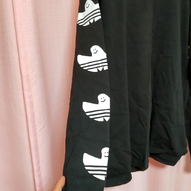 adidas(アディダス)のアディダス  オリジナルロンT サイズOサイズ メンズのトップス(Tシャツ/カットソー(七分/長袖))の商品写真