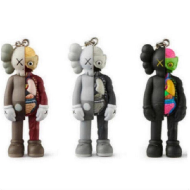 MEDICOM TOY(メディコムトイ)のKAWS COMPANION (FLAYED) KEYHOLDER　3種 メンズのファッション小物(キーホルダー)の商品写真