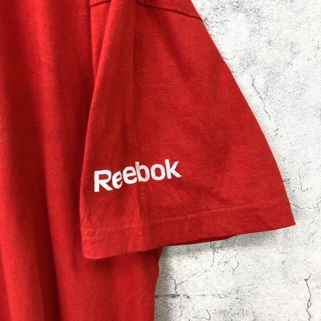 Reebok(リーボック)の希少 90s リーボック Tシャツ ビッグプリント サイン入り ビッグシルエット メンズのトップス(Tシャツ/カットソー(半袖/袖なし))の商品写真