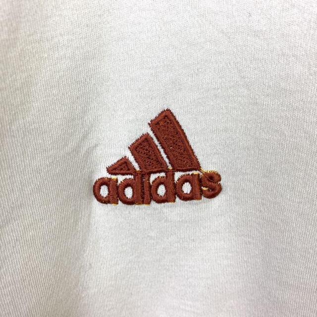 adidas(アディダス)の希少 90s アディダス Tシャツ 刺繍ロゴ プリント レディースのトップス(Tシャツ(半袖/袖なし))の商品写真