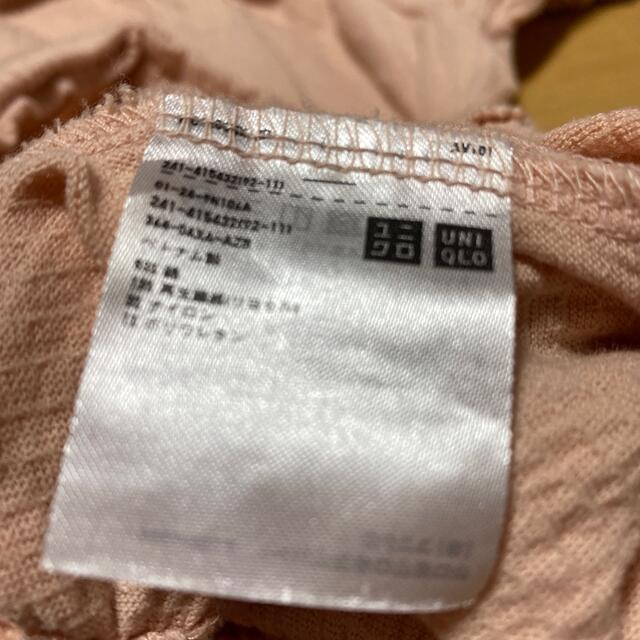 UNIQLO(ユニクロ)のUNIQLOピンクトップス レディースのトップス(カットソー(長袖/七分))の商品写真