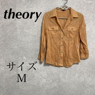 セオリーリュクス(Theory luxe)のtheory  シャツ　ベージュ　サイズＭ(シャツ/ブラウス(長袖/七分))