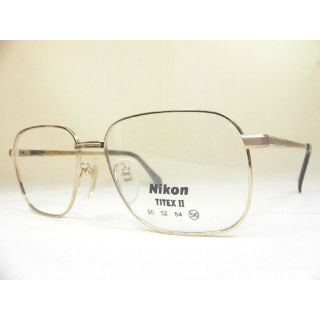 ニコン(Nikon)のNikon ヴィンテージ 眼鏡フレーム TITEX II ニコン FB0964T(サングラス/メガネ)