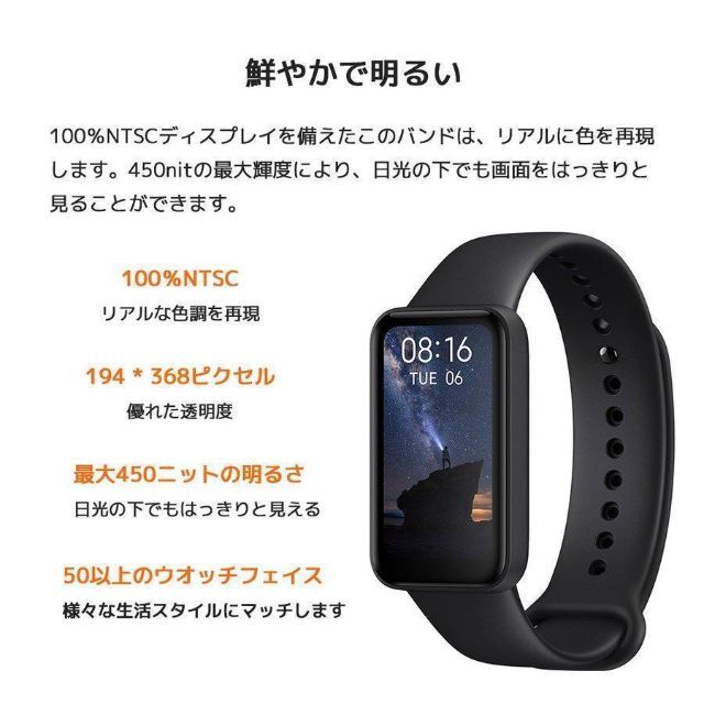 Redmi Smart Band Pro 日本語対応