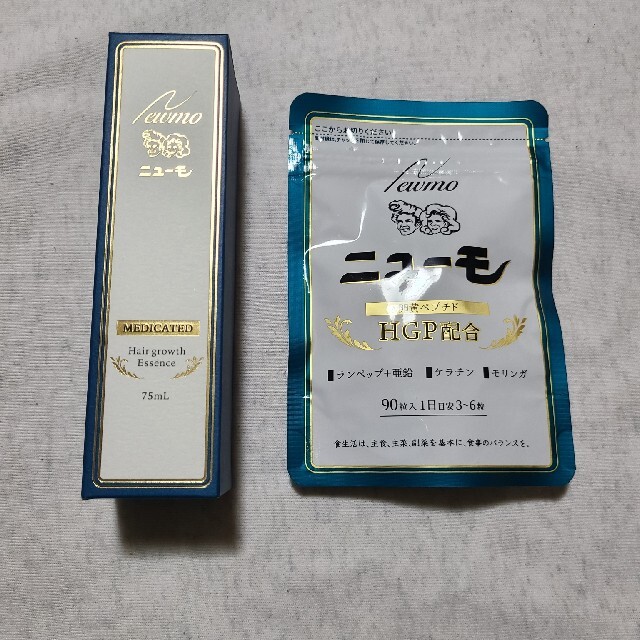 ニューモ卵黄ペプチド&薬用育毛剤