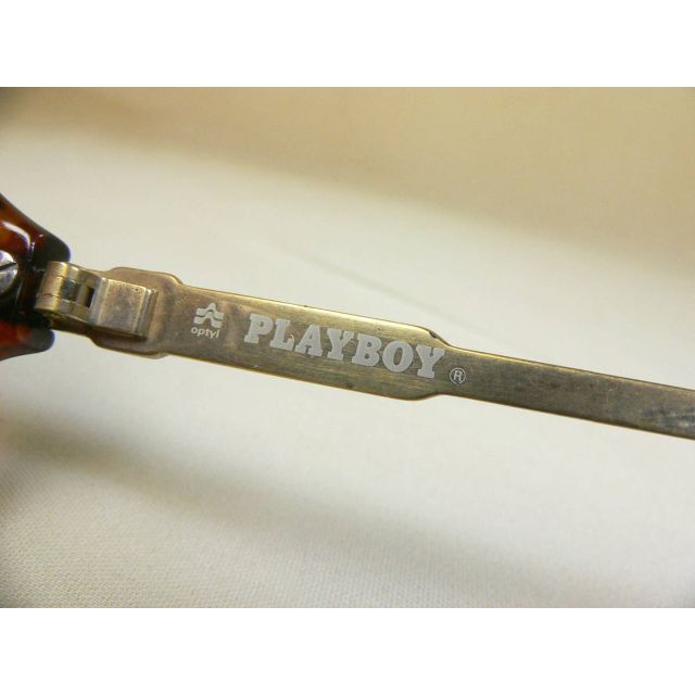 PLAYBOY(プレイボーイ)のPLAYBOY ヴィンテージ 眼鏡 フレーム ティアドロップ プレイボーイ メンズのファッション小物(サングラス/メガネ)の商品写真