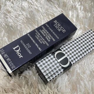 ディオール(Dior)のDior 千鳥柄　リップ　312(口紅)