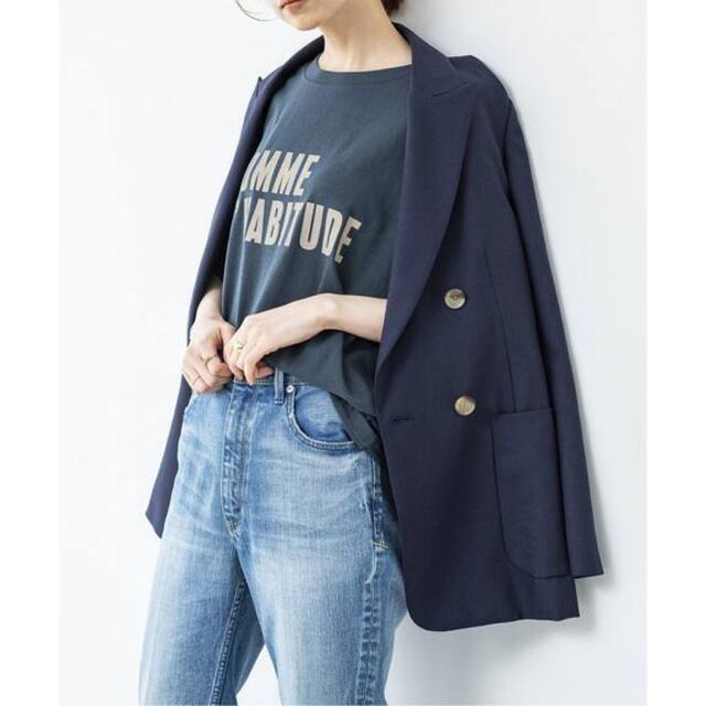 美品♡21SS IENA ウールダブルブレストジャケット 36