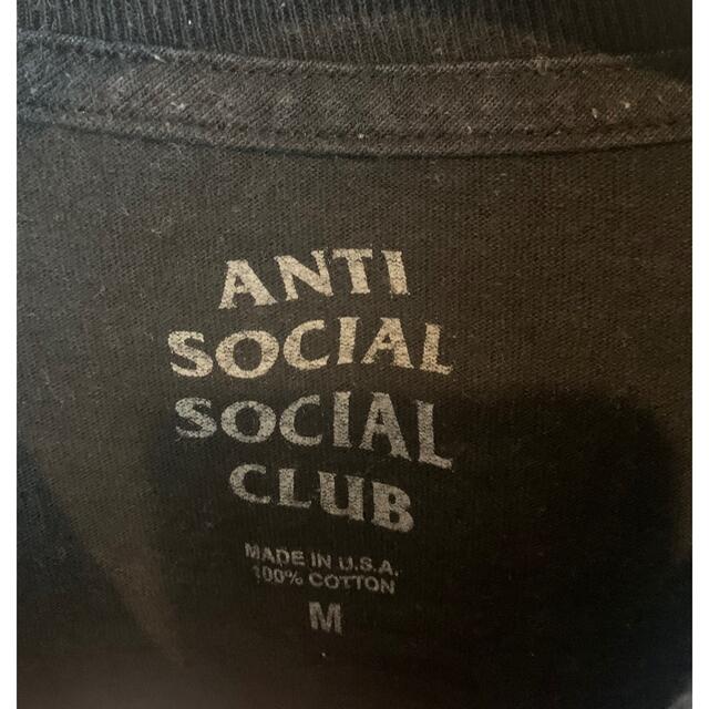 ANTI SOCIAL SOCIAL CLUB(アンチソーシャルソーシャルクラブ)のanti social Black*White logo T メンズのトップス(Tシャツ/カットソー(半袖/袖なし))の商品写真