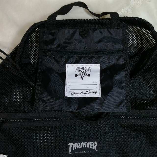 THRASHER(スラッシャー)の未使用【匿名配送】THRASHER スラッシャー ユニセックス ナップサック メンズのバッグ(バッグパック/リュック)の商品写真