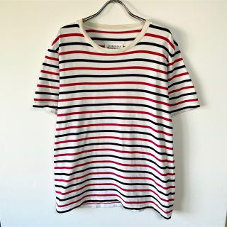 マルタンマルジェラ(Maison Martin Margiela)のmaison margiela メゾンマルジェラ ボーダー Tシャツ カットソー(Tシャツ/カットソー(半袖/袖なし))