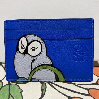 LOEWE ロエベ フクロウ プレーン カードホルダー (クラシックカーフ)