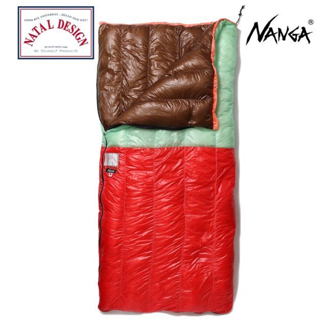 【送料無料】 NANGA - NATAL DESIGN × NANGA ネイタルデザイン ナンガ シュラフ 寝袋/寝具