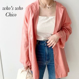 フーズフーチコ(who's who Chico)の新品 who's who Chico シアーシャツジャケット(シャツ/ブラウス(長袖/七分))