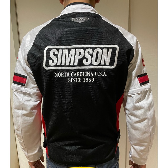SIMPSON メッシュジャケット自動車/バイク