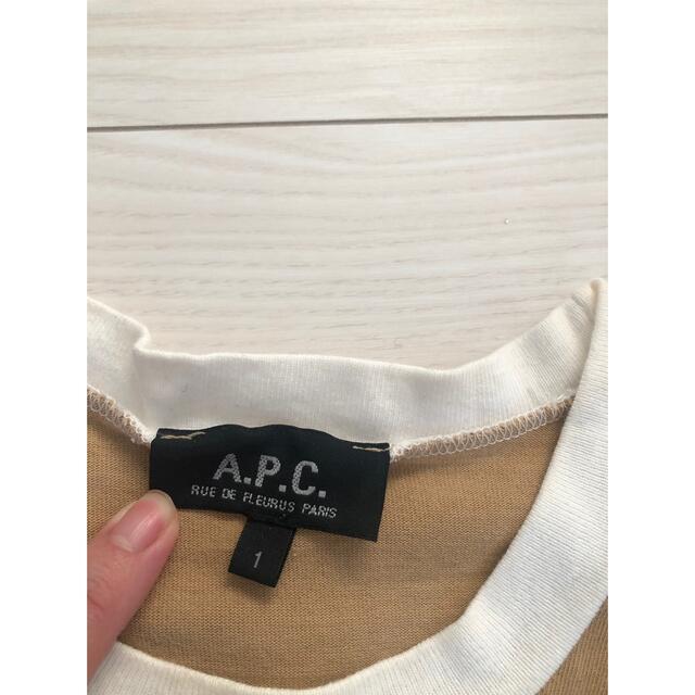 A.P.C(アーペーセー)の未使用！APCメンズTシャツ メンズのトップス(Tシャツ/カットソー(半袖/袖なし))の商品写真