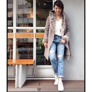 トゥデイフル(TODAYFUL)のMizuki Takeda 様 専用⭐️Todayfulフーデットコート(毛皮/ファーコート)